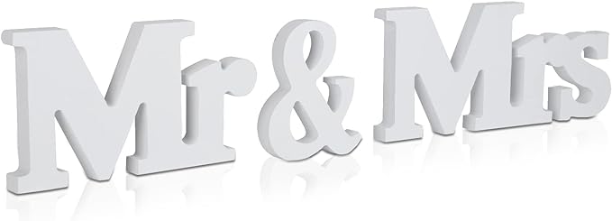 Mr. and Mrs. Sign