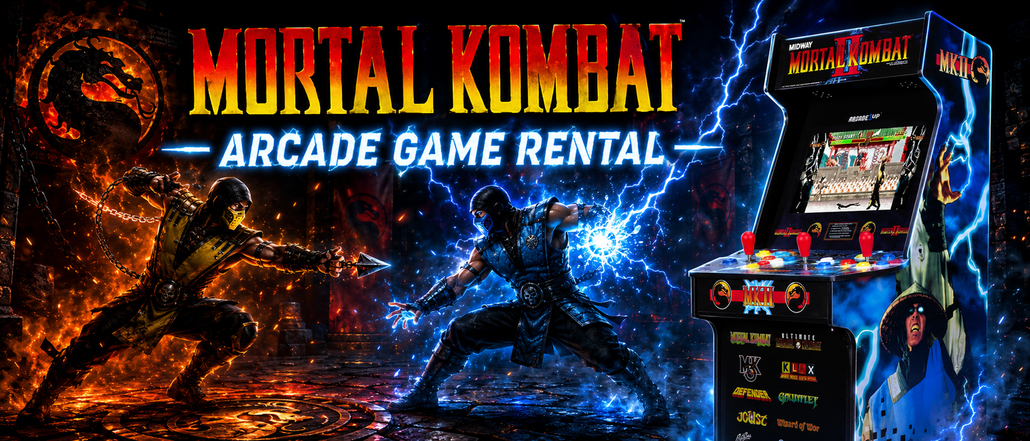 š„ Mortal Kombat Arcade Rental ā Bring the Fight to Your Party!