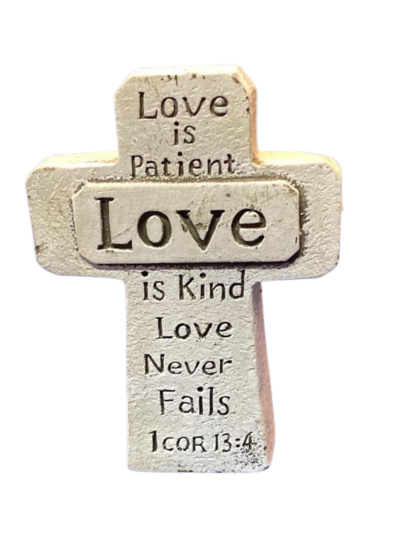Love Is Patient Cross