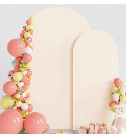 Arch Fabric Backdrop Covers