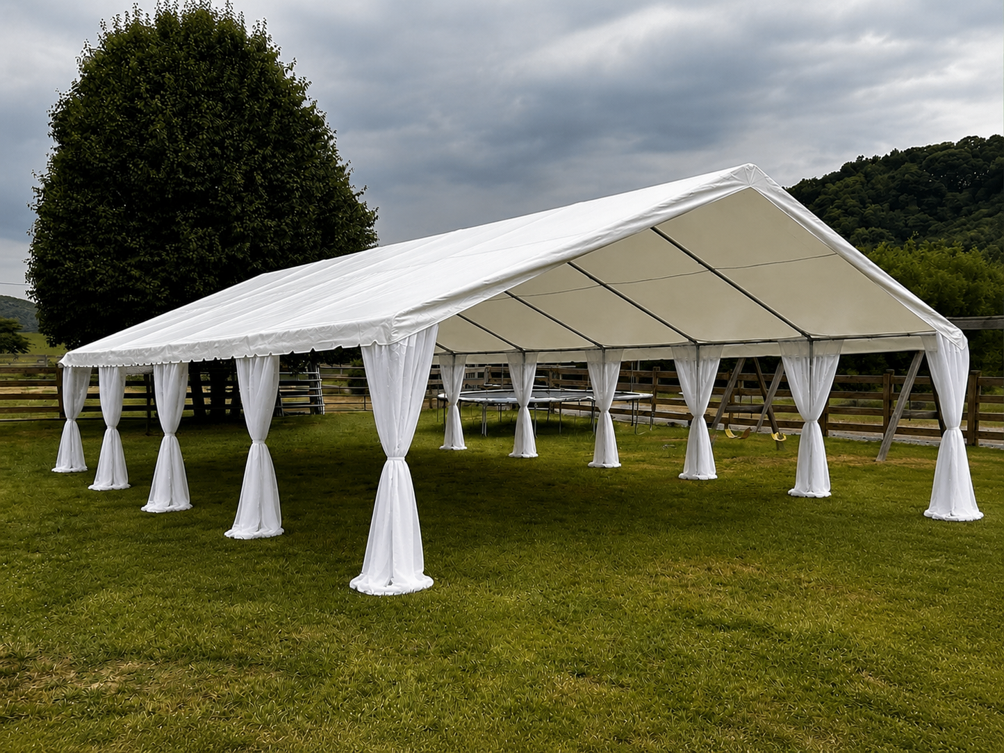 Leg Drapes for 20x40 Tent