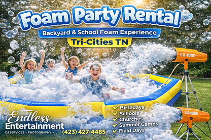 Foam Machine Rental with Inflatable Arena🎉
