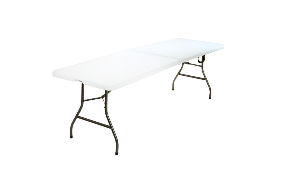 8-Foot Plastic Table Rental